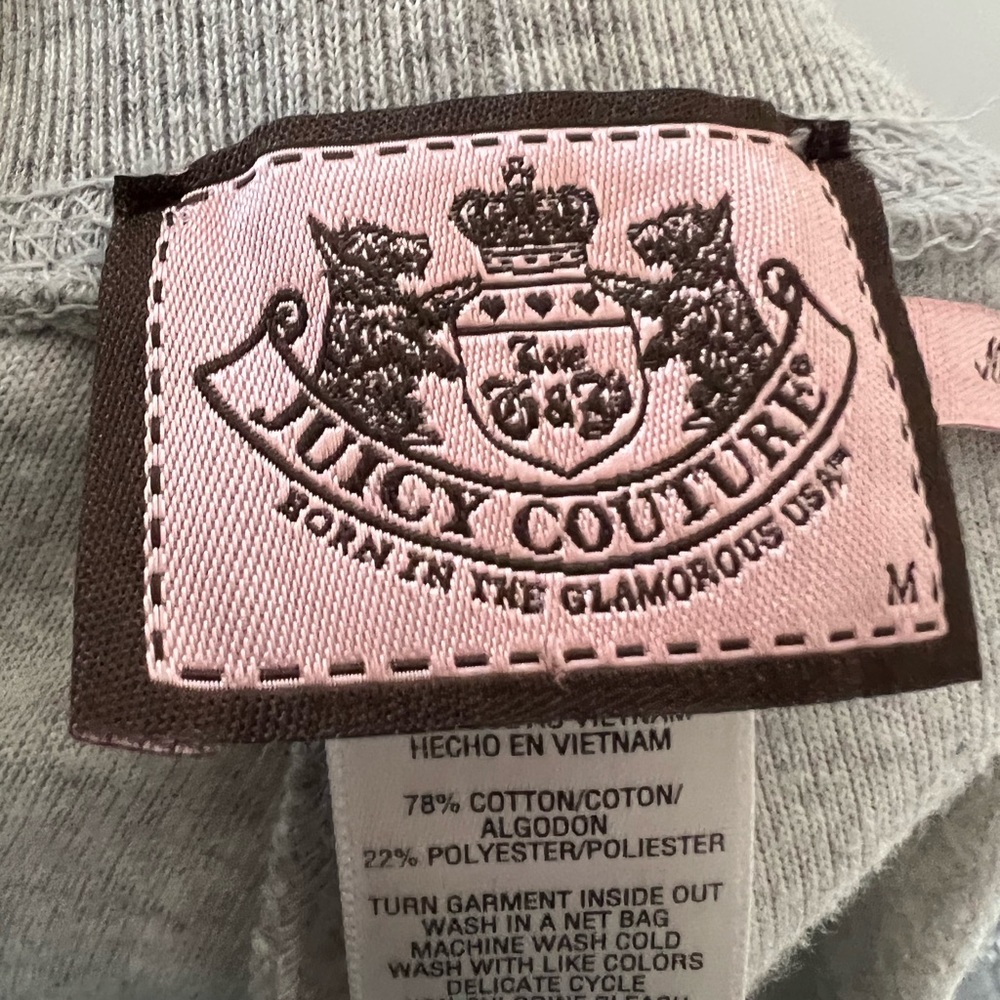Juicy Couture velour tracksuit - hoodie & bottom - Picture 7 of 7